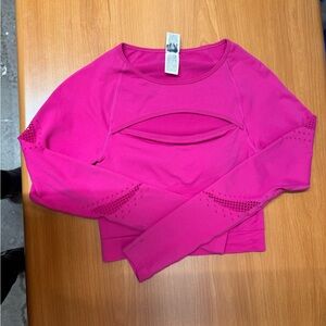 Victoria's Secret Fuchsia Crop Top